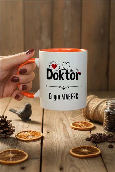 Doktor Kişiye Özel Kupa Bardak Standart