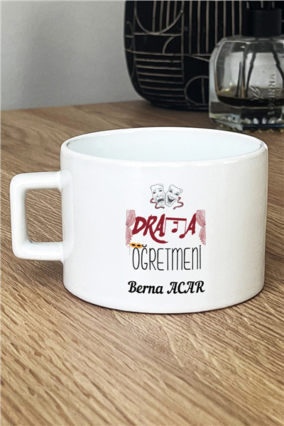 Drama Öğretmeni Kişiye Özel Lüks Fincan