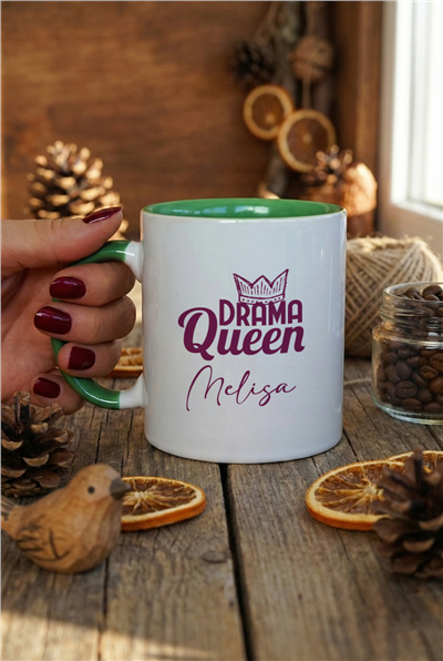 Drama Queen Kişiye Özel Kupa Bardak Standart