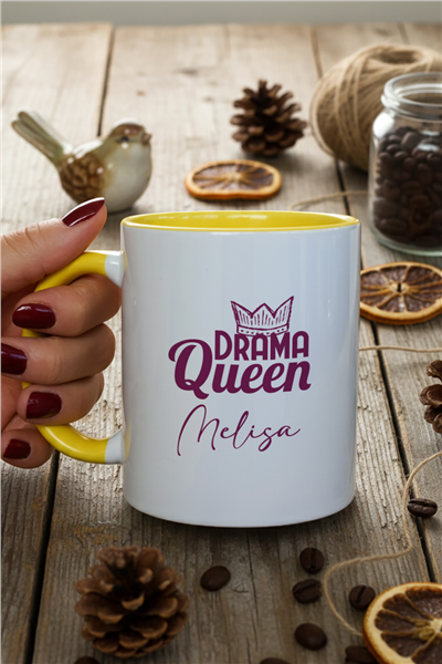 Drama Queen Kişiye Özel Kupa Bardak Standart