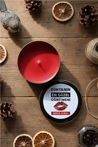 Dünyanın En Güzel Öğretmeni Kişiye Özel Mum