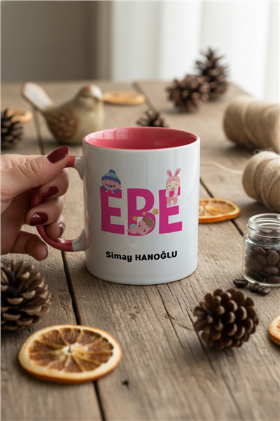 Ebe Kişiye Özel Kupa Bardak Standart
