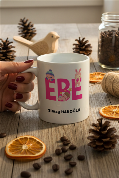 Ebe Kişiye Özel Kupa Bardak Standart