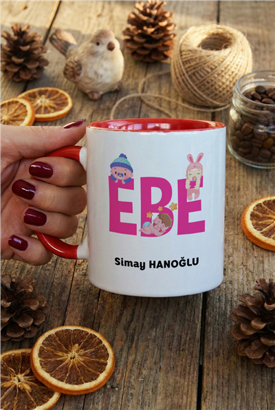 Ebe Kişiye Özel Kupa Bardak Standart