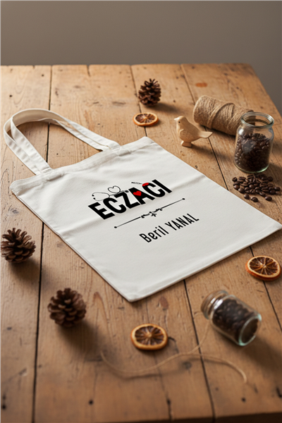 Eczacı Kişiye Özel Bez Çanta