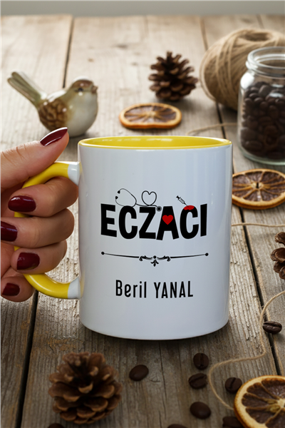 Eczacı Kişiye Özel Kupa Bardak Standart