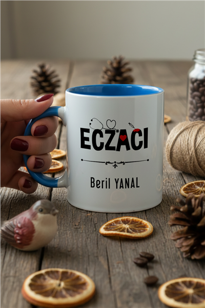 Eczacı Kişiye Özel Kupa Bardak Standart