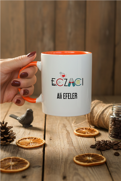 Eczacı Kişiye Özel Kupa Bardak Standart