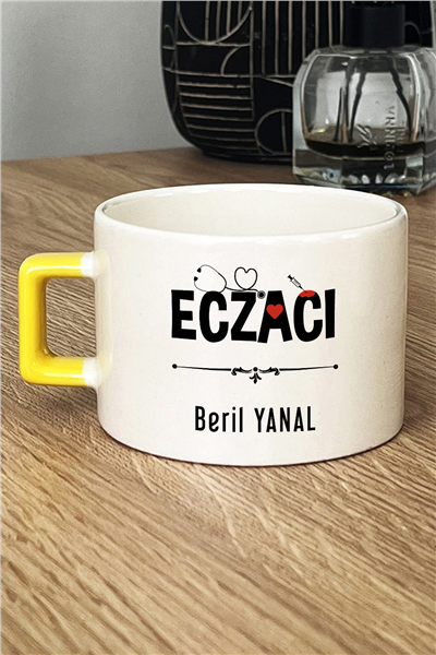 Eczacı Kişiye Özel Lüks Fincan