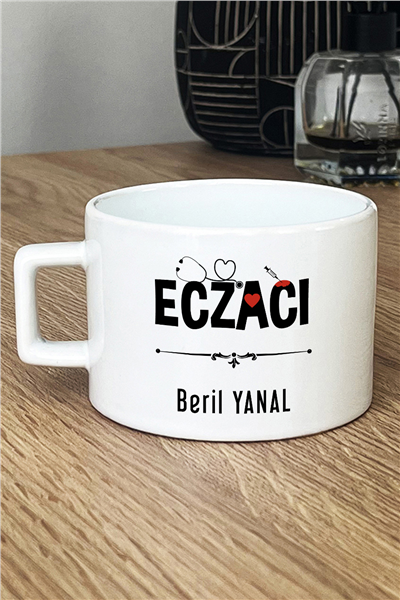 Eczacı Kişiye Özel Lüks Fincan