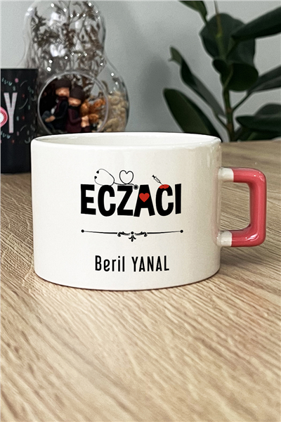 Eczacı Kişiye Özel Lüks Fincan
