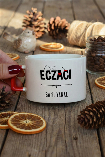 Eczacı Kişiye Özel Lüks Fincan