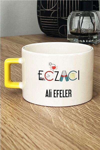 Eczacı Kişiye Özel Lüks Fincan