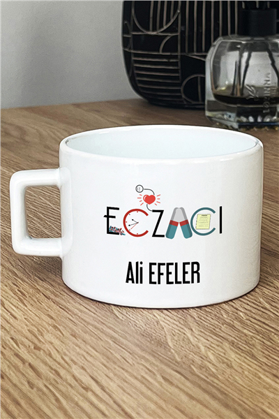Eczacı Kişiye Özel Lüks Fincan
