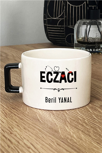 Eczacı Kişiye Özel Lüks Fincan