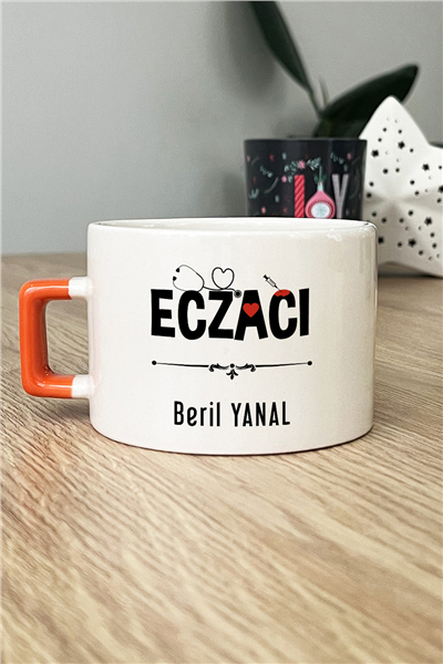 Eczacı Kişiye Özel Lüks Fincan