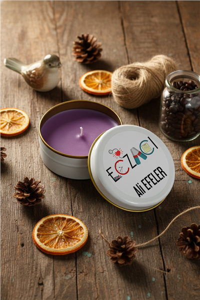 Eczacı Kişiye Özel Mum