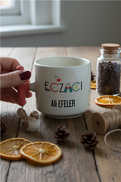 Eczacı Kişiye Özel T Kupa