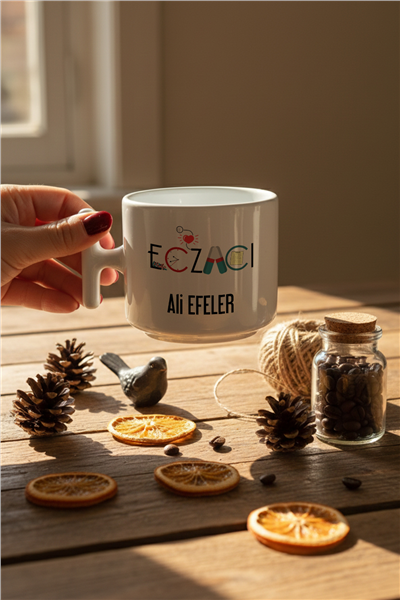 Eczacı Kişiye Özel T Kupa