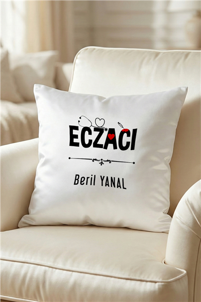 Eczacı Kişiye Özel Yastık