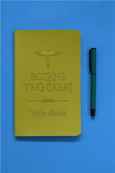 Eczane Teknikeri Kişiye Özel Defter ve Kalem