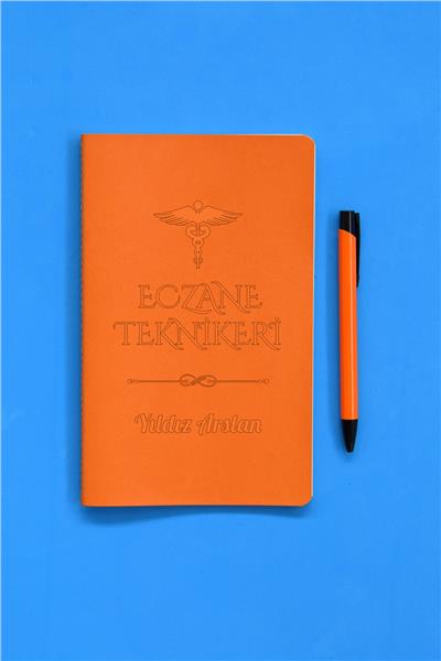 Eczane Teknikeri Kişiye Özel Defter ve Kalem