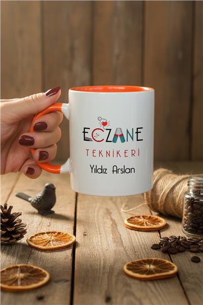 Eczane Teknikeri Kişiye Özel Kupa Bardak Standart