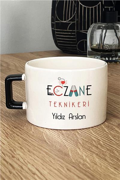 Eczane Teknikeri Kişiye Özel Lüks Fincan