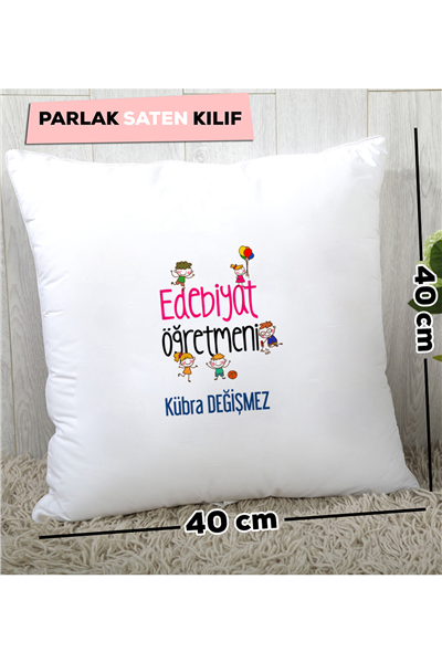 Edebiyat Öğretmeni Kişiye Özel Yastık