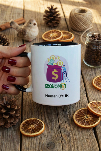 Ekonomist Kişiye Özel Kupa Bardak Standart