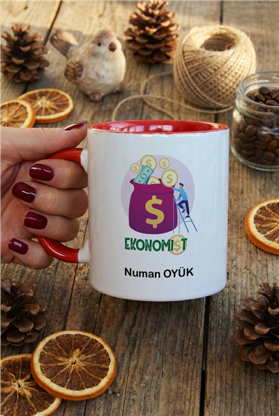Ekonomist Kişiye Özel Kupa Bardak Standart
