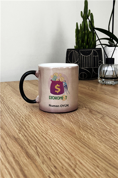 Ekonomist Kişiye Özel Kupa Bardak Standart