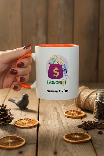 Ekonomist Kişiye Özel Kupa Bardak Standart