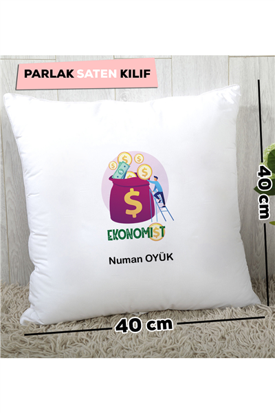 Ekonomist Kişiye Özel Yastık