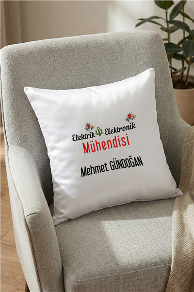 Elektrik Elektronik Mühendisi Kişiye Özel Yastık