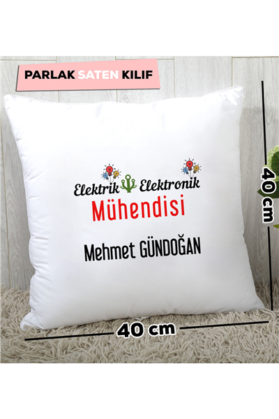 Elektrik Elektronik Mühendisi Kişiye Özel Yastık