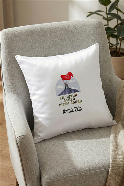 En Büyük Asker Kişiye Özel Yastık