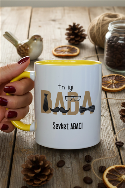 En İyi Baba Kişiye Özel Kupa Bardak Standart