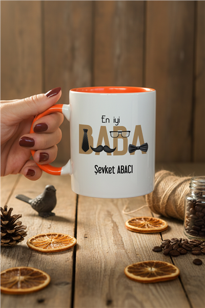 En İyi Baba Kişiye Özel Kupa Bardak Standart