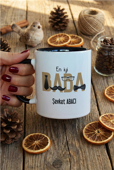 En İyi Baba Kişiye Özel Kupa Bardak Standart