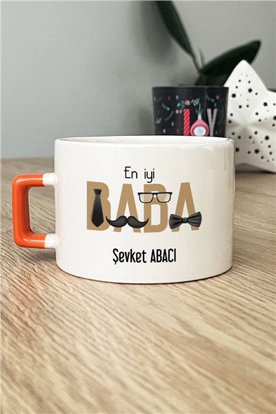 En İyi Baba Kişiye Özel Lüks Fincan