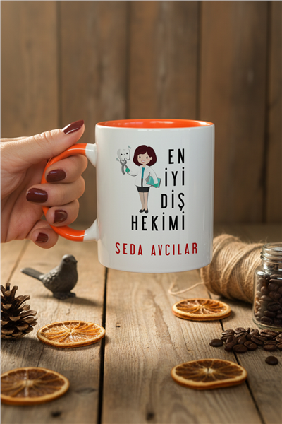 En İyi Diş Hekimi Kişiye Özel Kupa Bardak Standart
