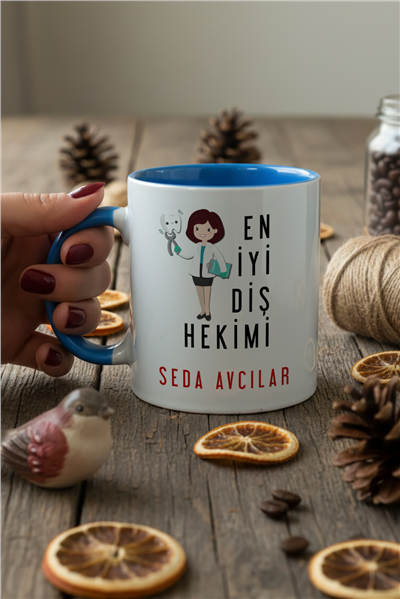 En İyi Diş Hekimi Kişiye Özel Kupa Bardak Standart