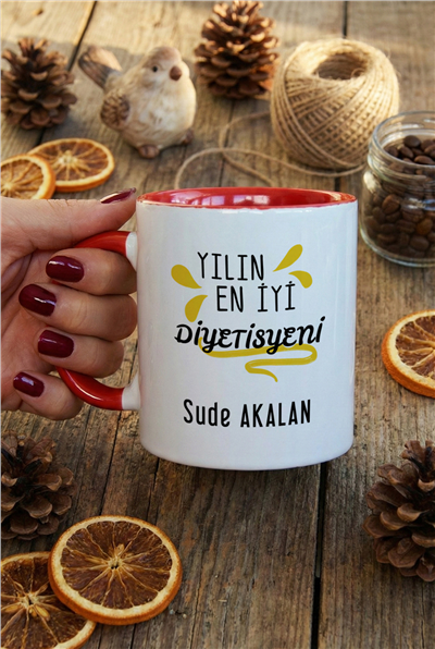 En İyi Diyetisyen Kişiye Özel Kupa Bardak Standart