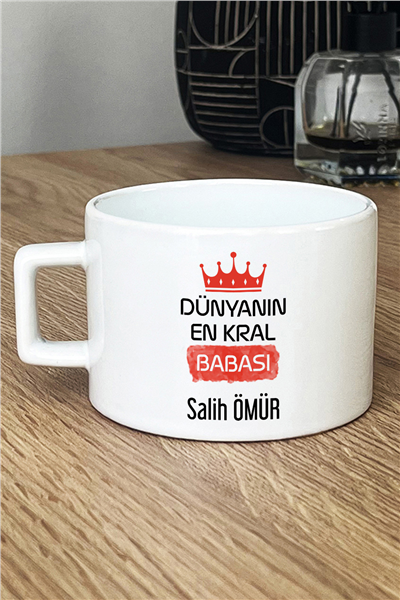 En Kral Baba Kişiye Özel Lüks Fincan