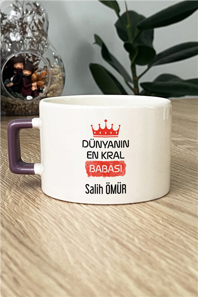 En Kral Baba Kişiye Özel Lüks Fincan