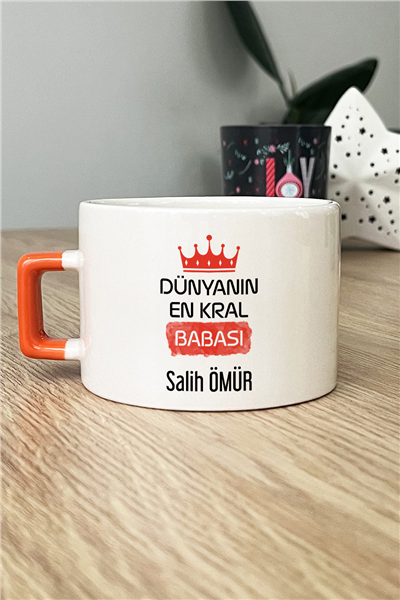 En Kral Baba Kişiye Özel Lüks Fincan