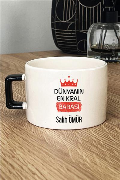 En Kral Baba Kişiye Özel Lüks Fincan