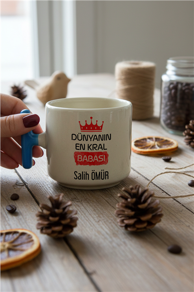 En Kral Baba Kişiye Özel T Kupa