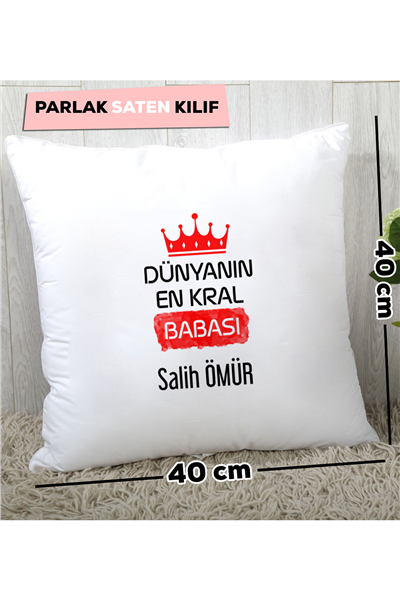 En Kral Baba Kişiye Özel Yastık